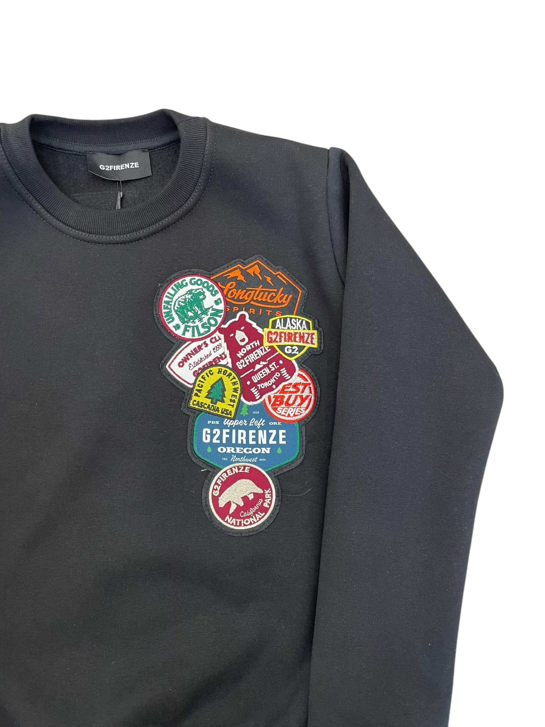 G2 FIRENZE BIG PATCH/FE  SWEAT SHIRT